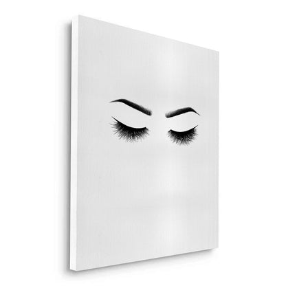 Minimalist Eyelashes - Canvas