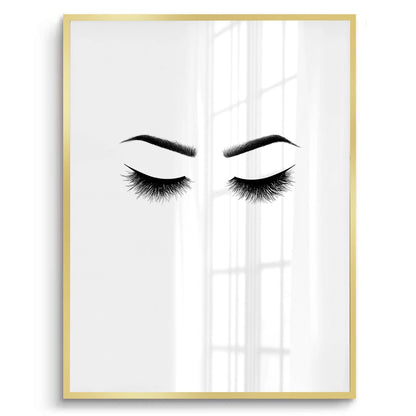 Minimalist Eyelashes - Fine Art