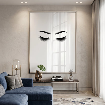 Minimalist Eyelashes - Fine Art