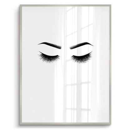 Minimalist Eyelashes - Fine Art