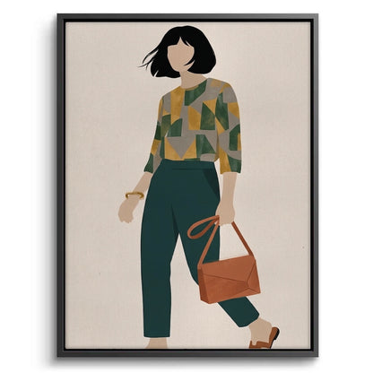 Minimalist Fashion Woman - Canvas