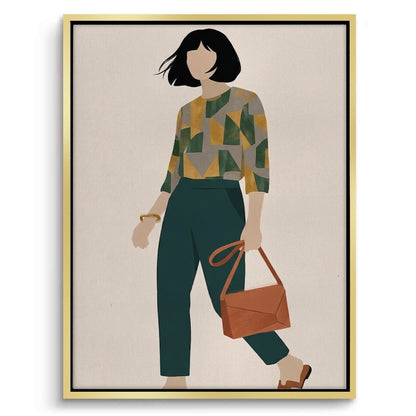 Minimalist Fashion Woman - Canvas