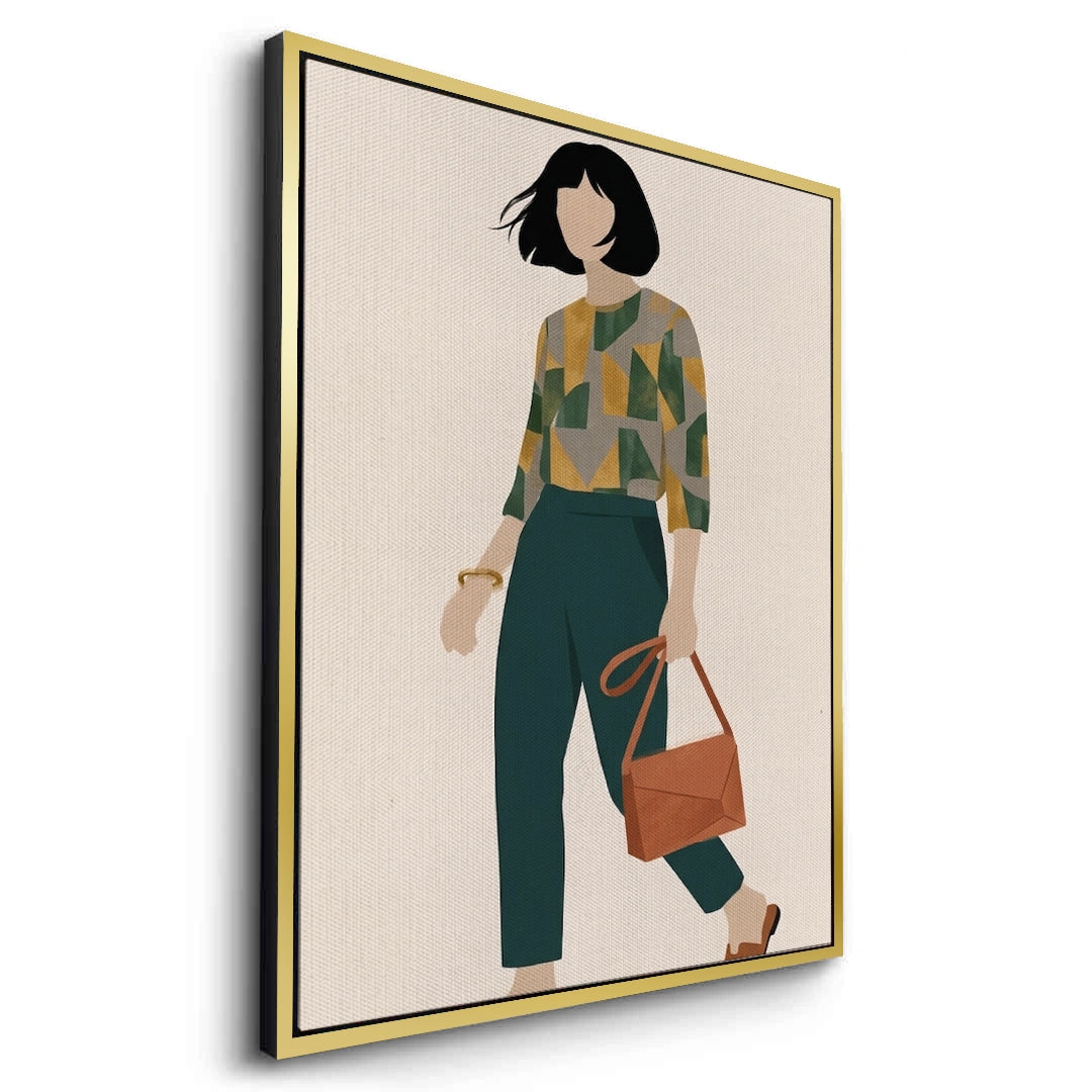 2Minimalist Fashion Woman - Canvas