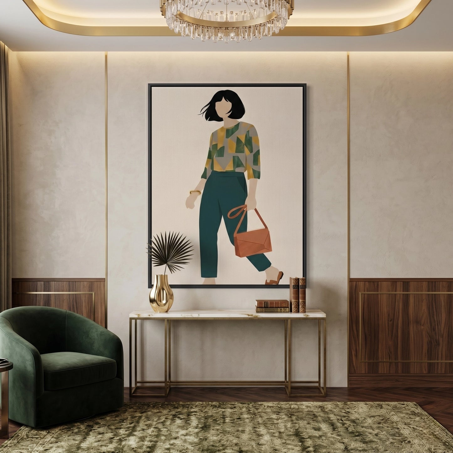 2Minimalist Fashion Woman - Canvas