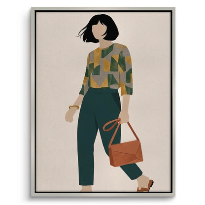 Minimalist Fashion Woman - Canvas