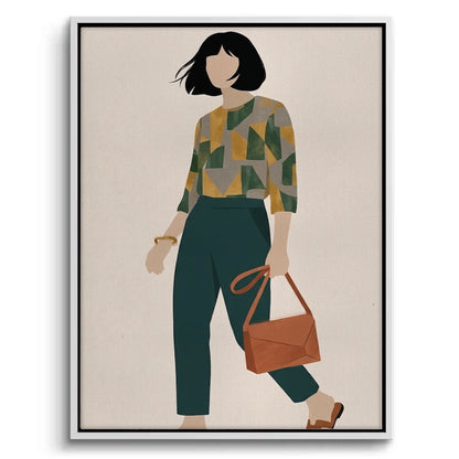 Minimalist Fashion Woman - Canvas