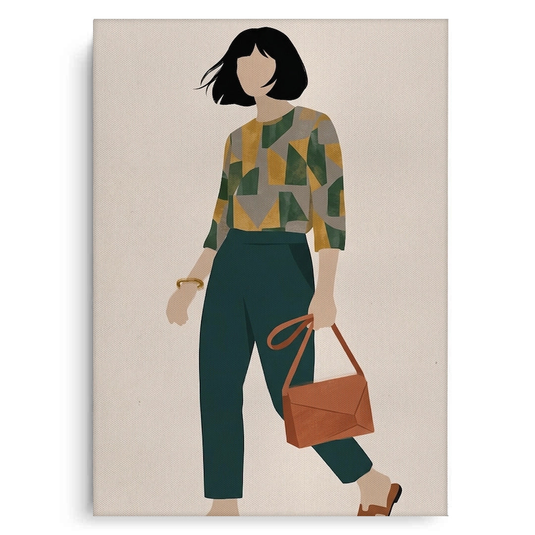 2Minimalist Fashion Woman - Canvas