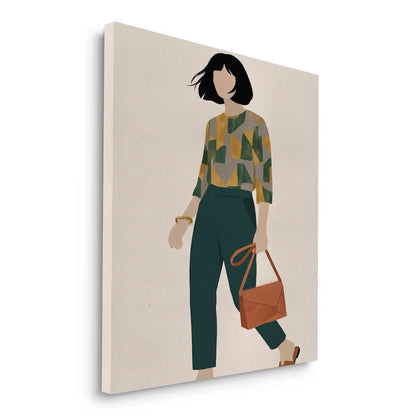 Minimalist Fashion Woman - Canvas