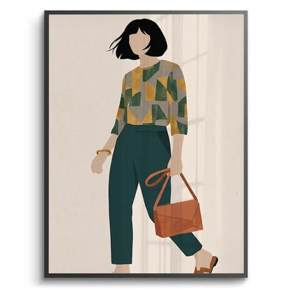 Minimalist Fashion Woman - Fine Art