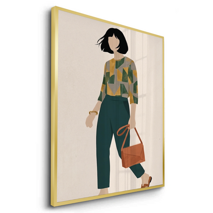 Minimalist Fashion Woman - Fine Art