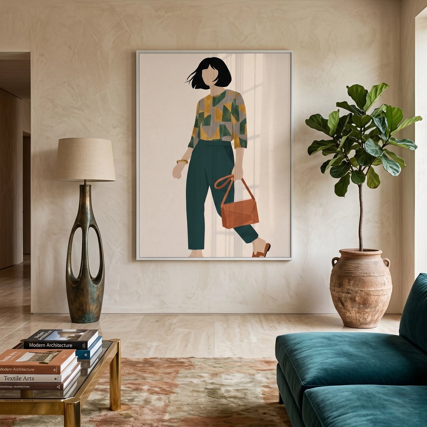 2Minimalist Fashion Woman - Fine Art