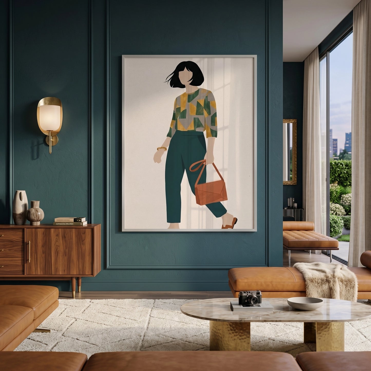 2Minimalist Fashion Woman - Fine Art
