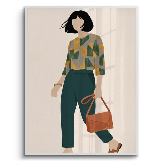 Minimalist Fashion Woman - Fine Art