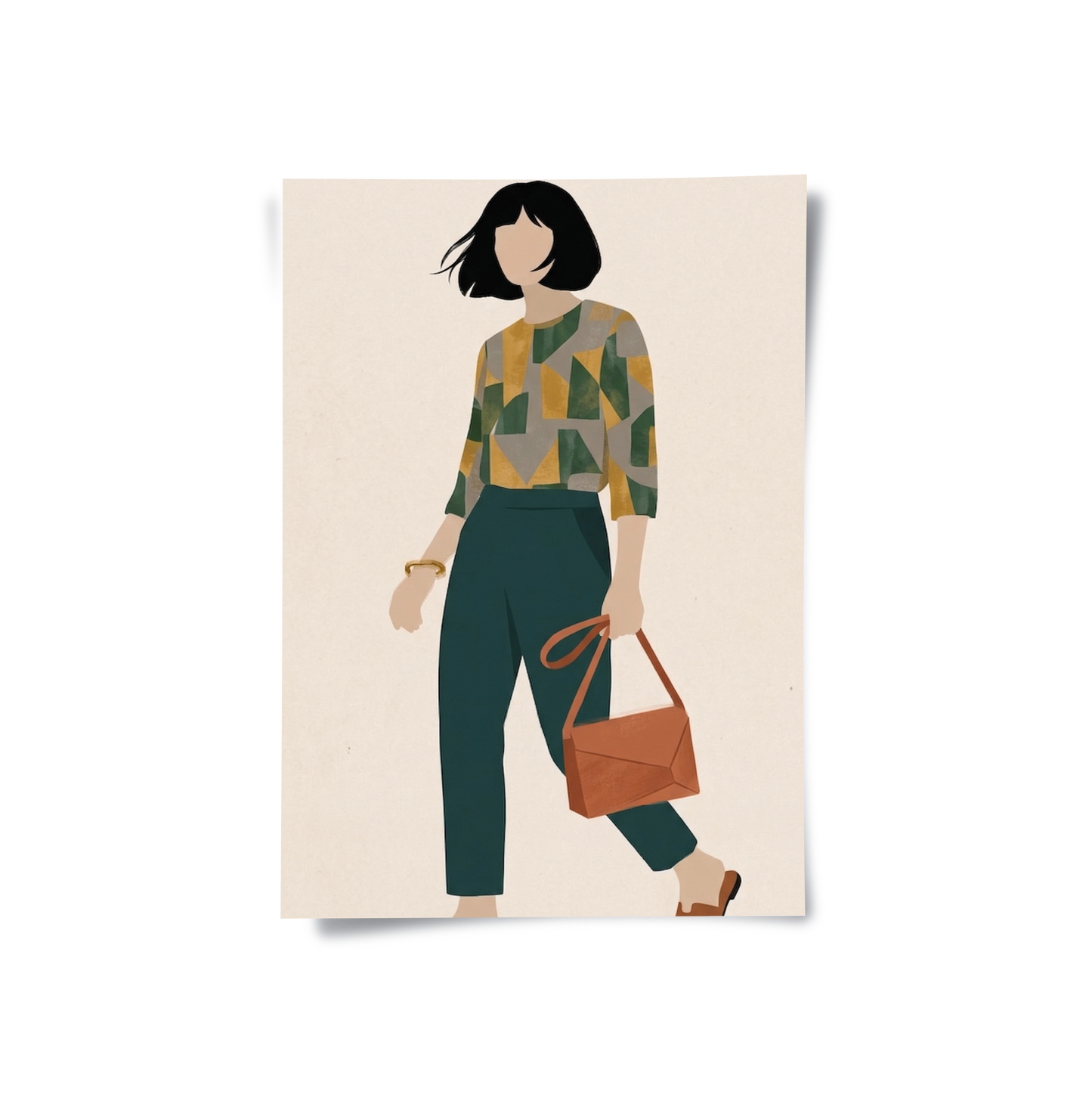 2Minimalist Fashion Woman - Poster