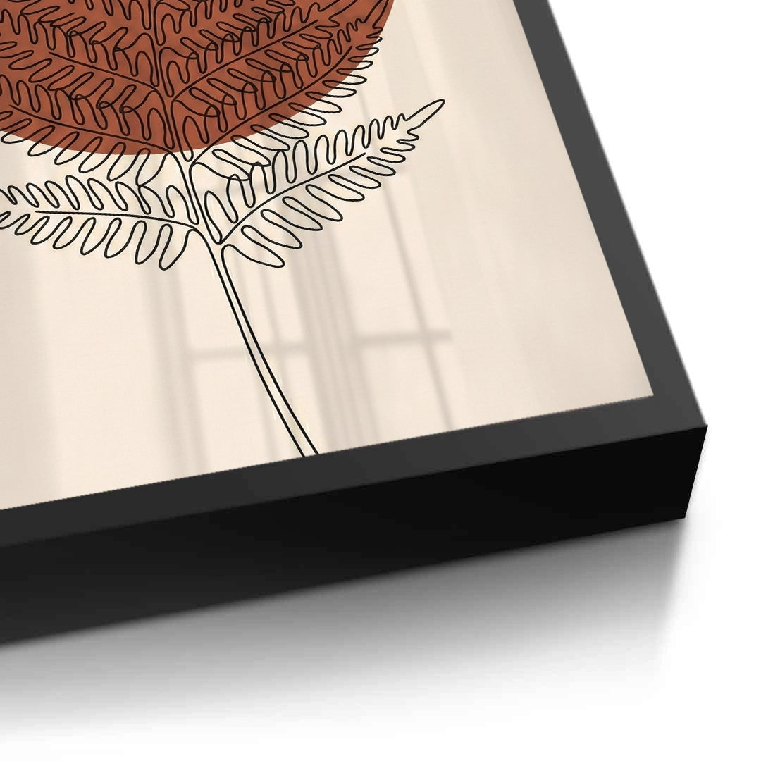 2Minimalist Fern Leaf - Fine Art