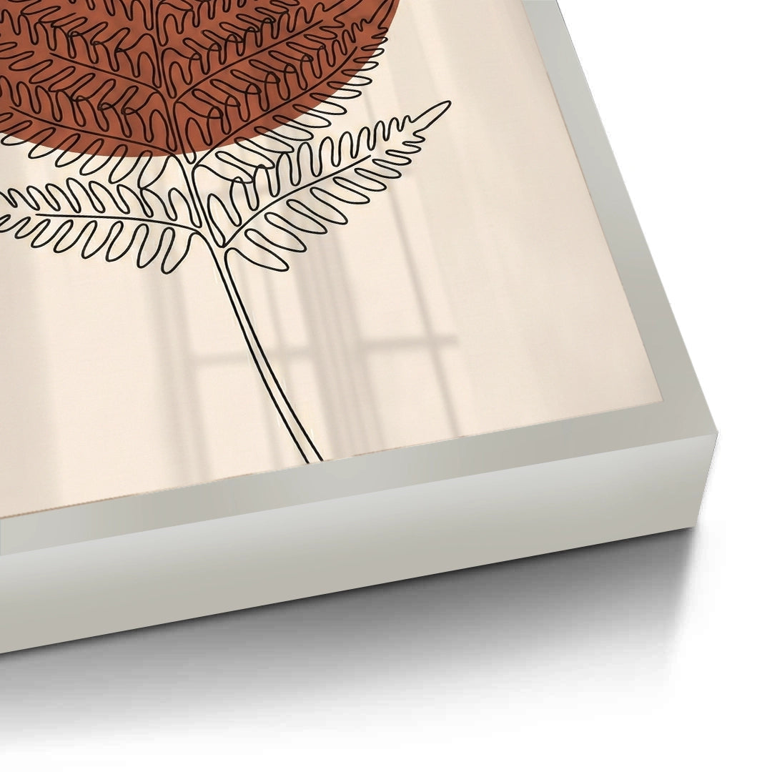 2Minimalist Fern Leaf - Fine Art
