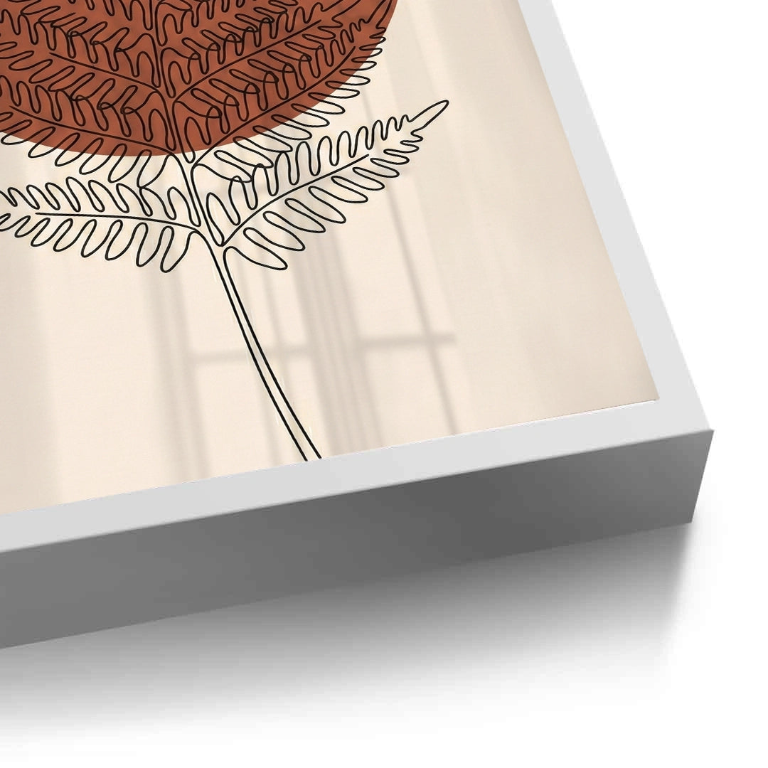 2Minimalist Fern Leaf - Fine Art