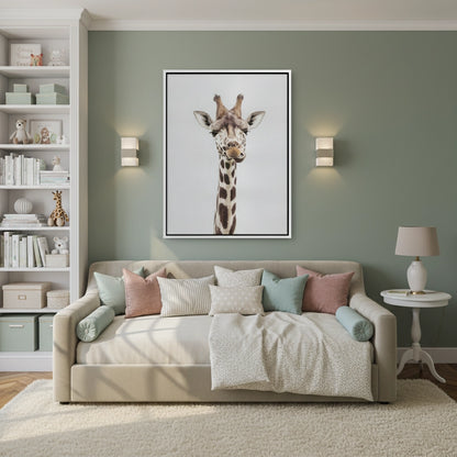 Minimalist Giraffe - Canvas