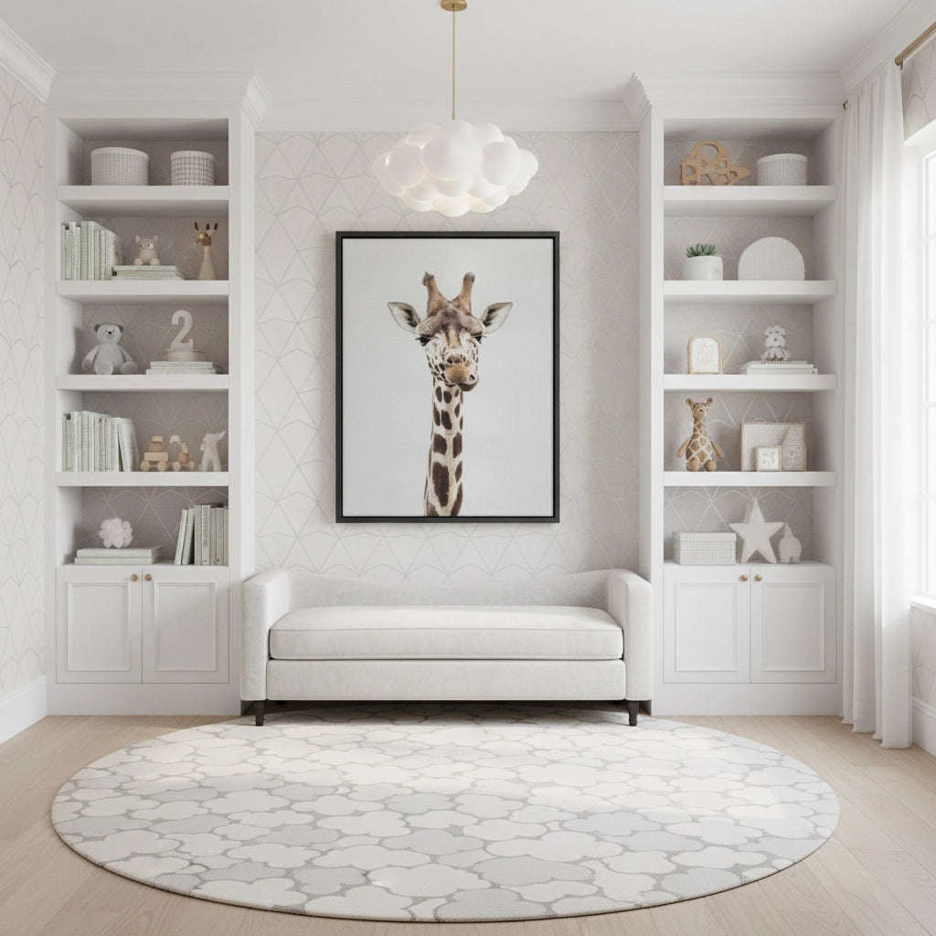 2Minimalist Giraffe - Canvas