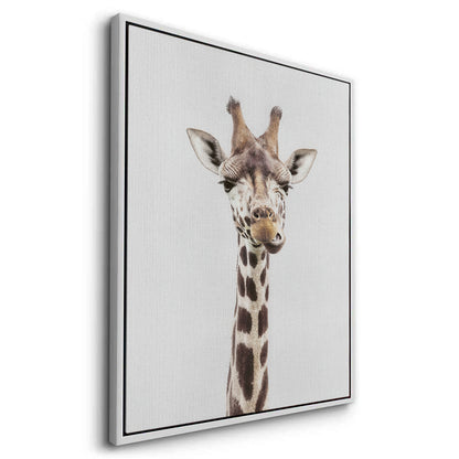 Minimalist Giraffe - Canvas