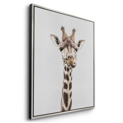 Minimalist Giraffe - Canvas