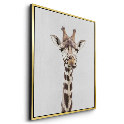 Minimalist Giraffe - Canvas