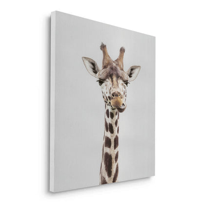 Minimalist Giraffe - Canvas