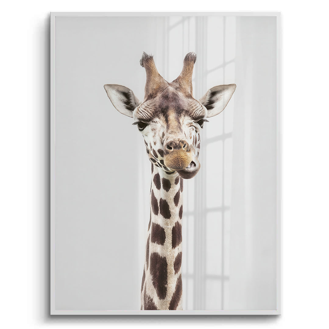 2Minimalist Giraffe - Fine Art
