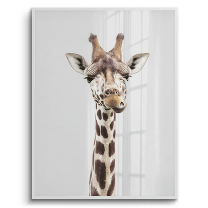 Minimalist Giraffe - Fine Art