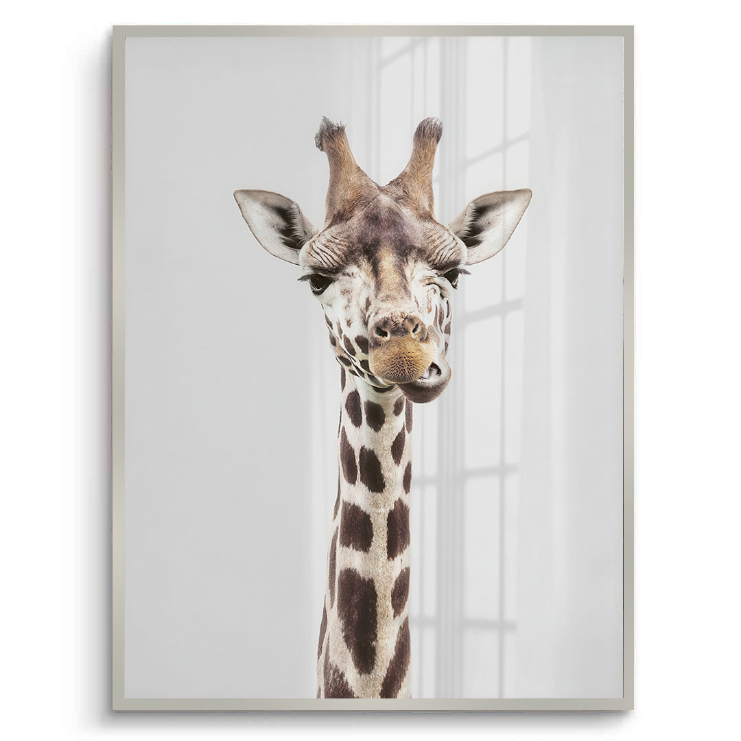 2Minimalist Giraffe - Fine Art