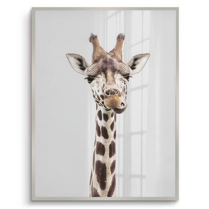 Minimalist Giraffe - Fine Art