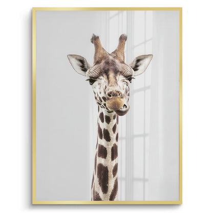 Minimalist Giraffe - Fine Art