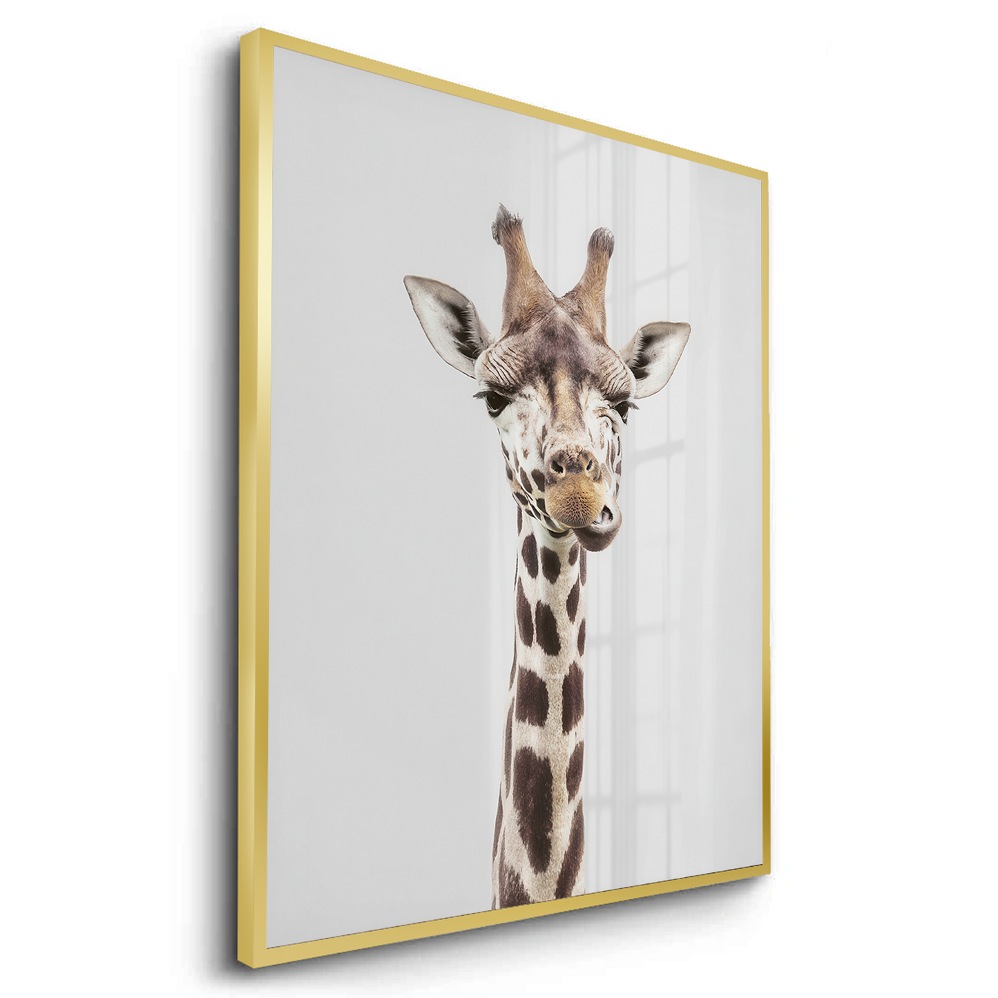 2Minimalist Giraffe - Fine Art