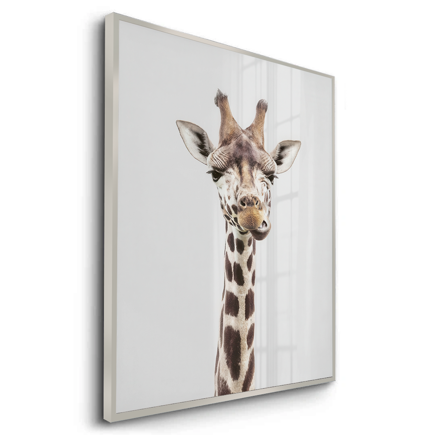 2Minimalist Giraffe - Fine Art
