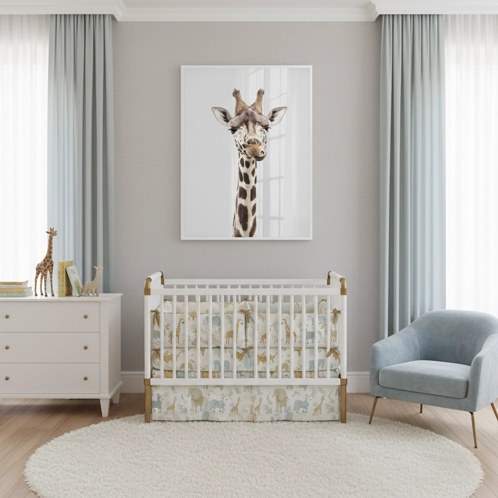 Minimalist Giraffe - Fine Art - Jasmineart.ae