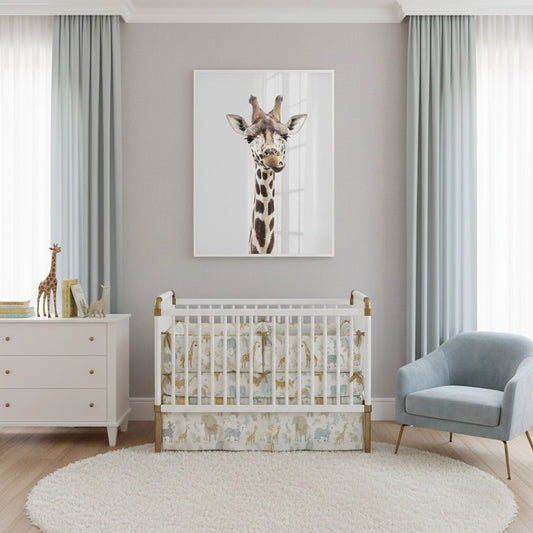 Minimalist Giraffe - Fine Art