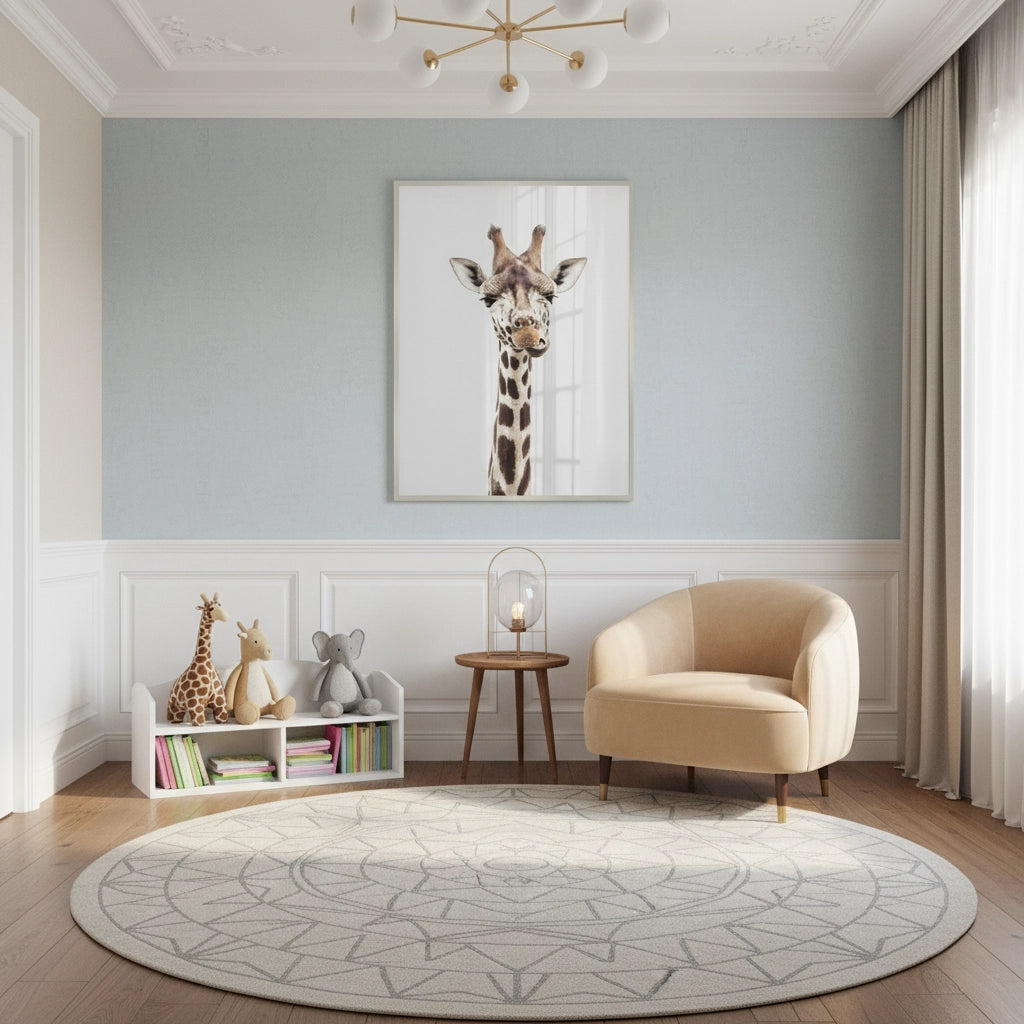 2Minimalist Giraffe - Fine Art