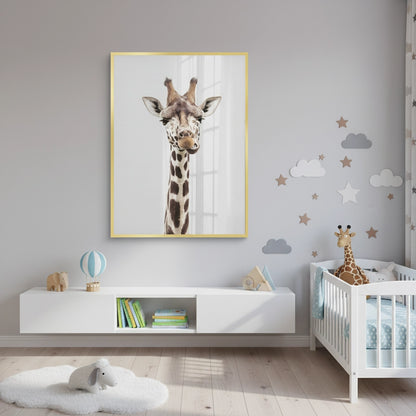 Minimalist Giraffe - Fine Art