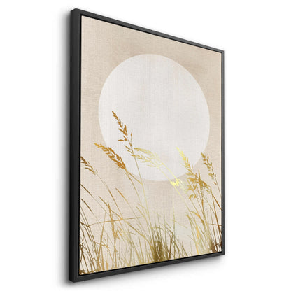 Minimalist Gold Grass - Canvas