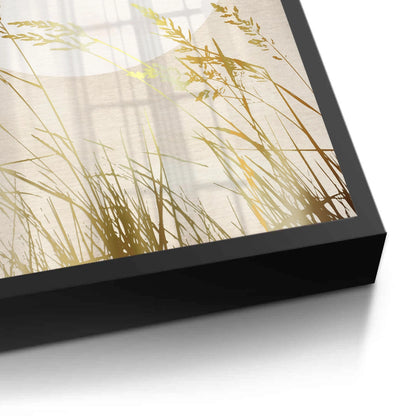 Minimalist Gold Grass - Fine Art