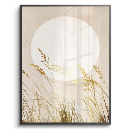 Minimalist Gold Grass - Fine Art