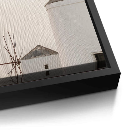 Minimalist Greek Island - Canvas