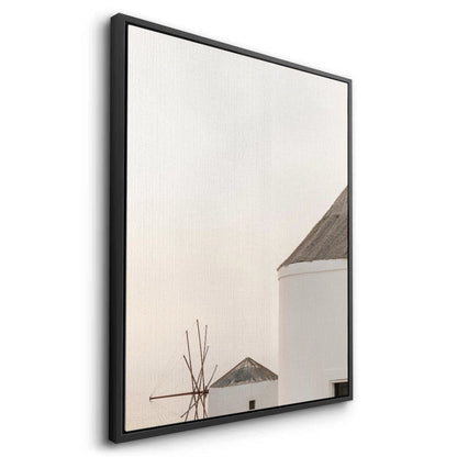 Minimalist Greek Island - Canvas