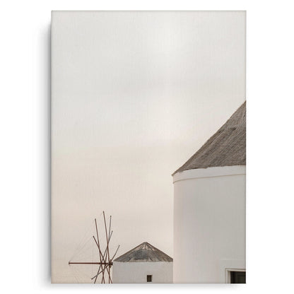 Minimalist Greek Island - Canvas