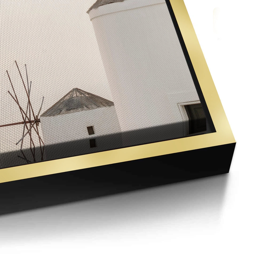 2Minimalist Greek Island - Canvas