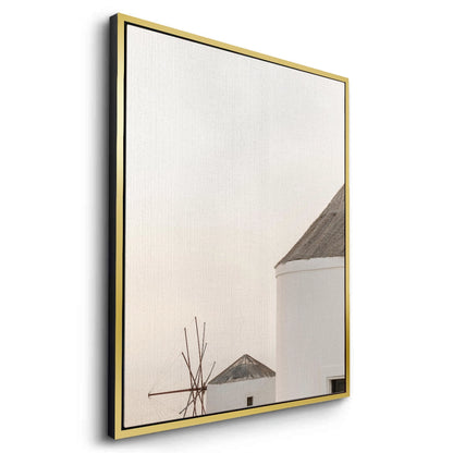 Minimalist Greek Island - Canvas