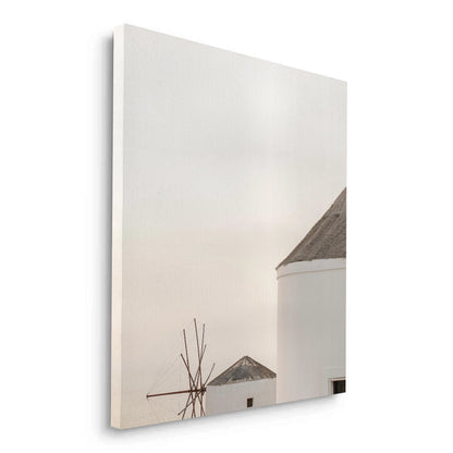 Minimalist Greek Island - Canvas