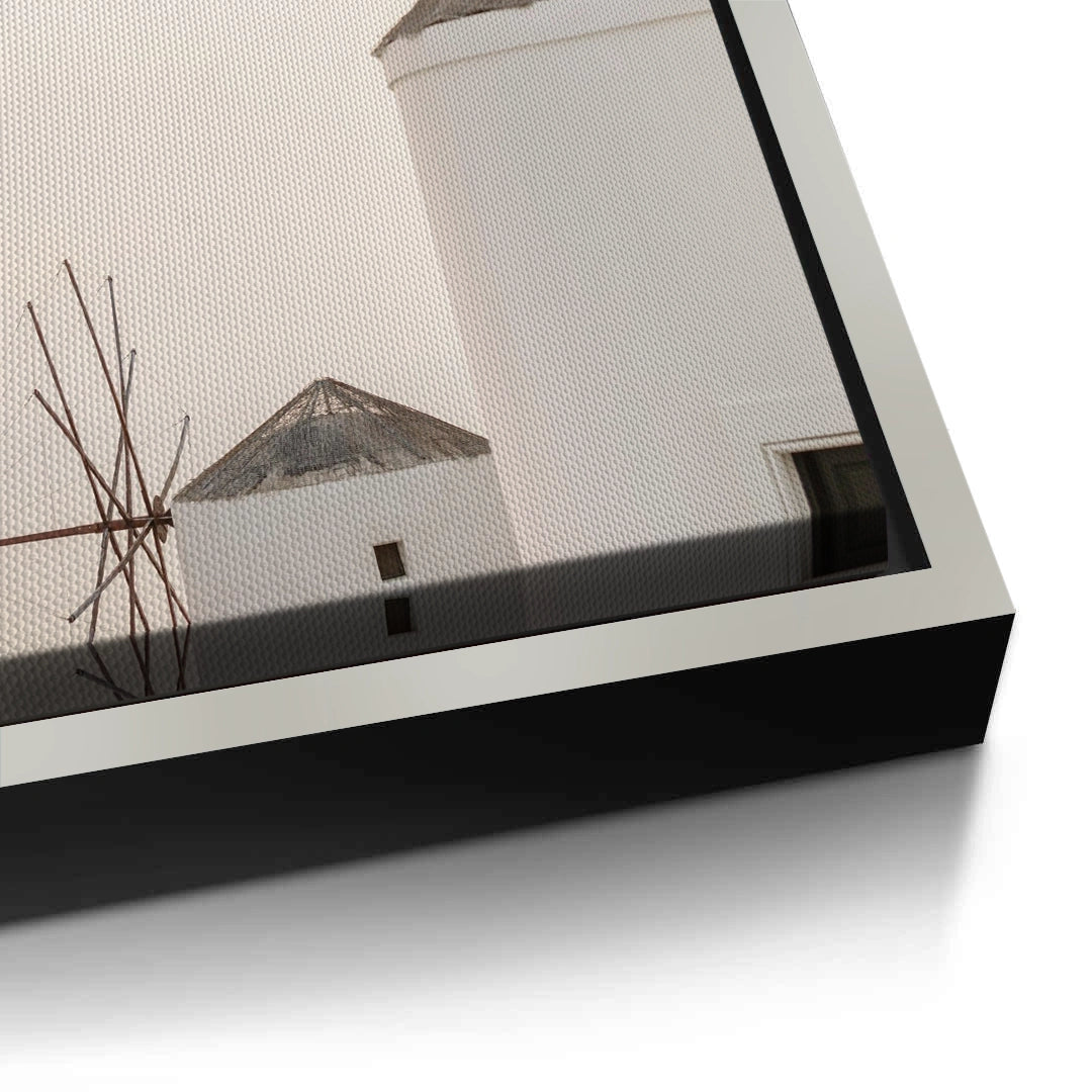 2Minimalist Greek Island - Canvas