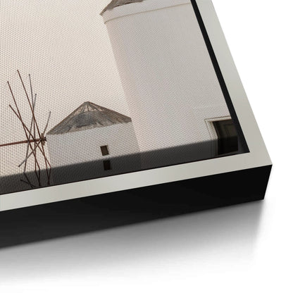 Minimalist Greek Island - Canvas