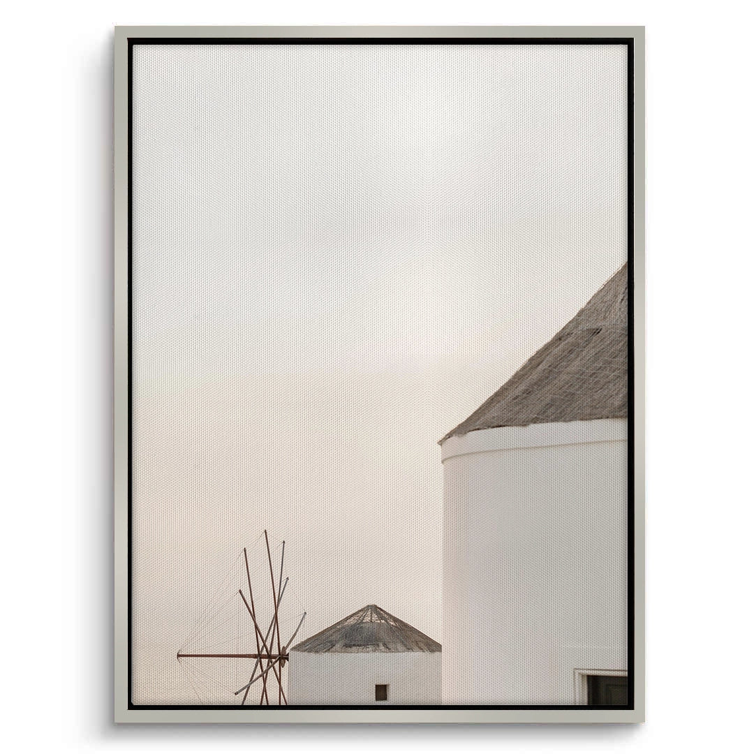 2Minimalist Greek Island - Canvas